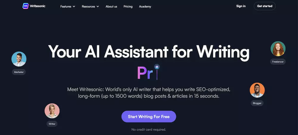 Writesonic - AI Assistant for Writing