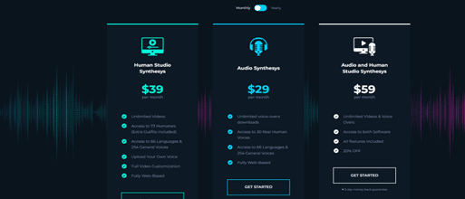 Synthesys.io pricing