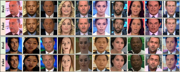 Human faces
