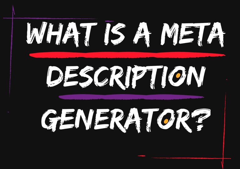What is a Meta Description Generator?
