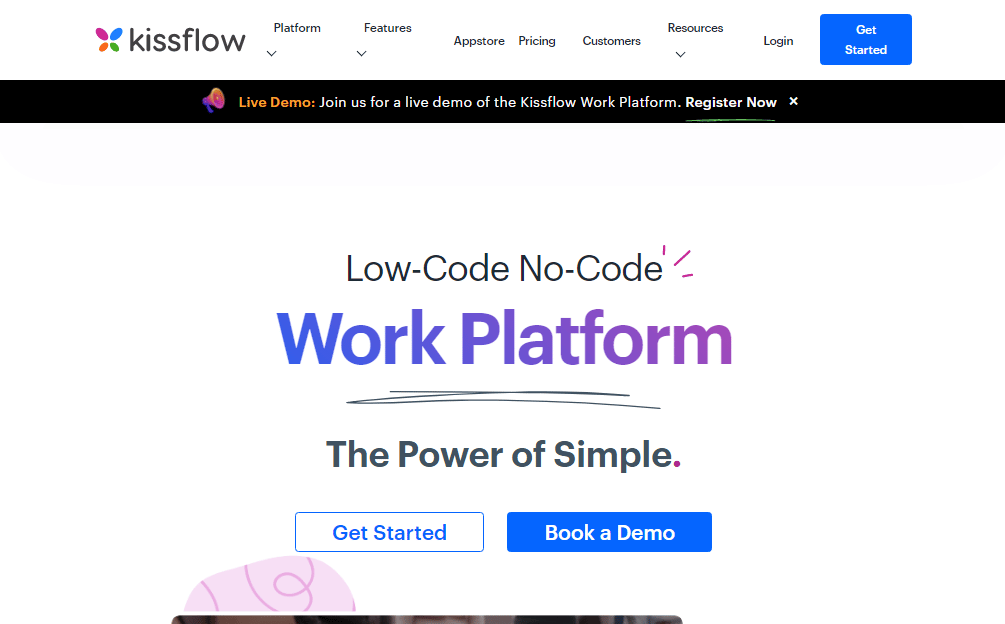 Kissflow work platform