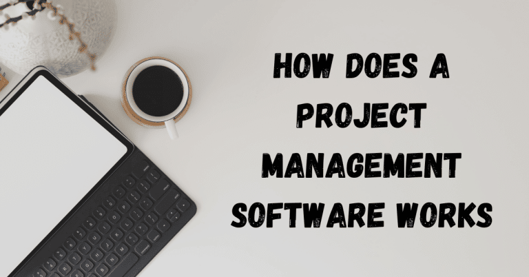 How Does a Project Management Software Work