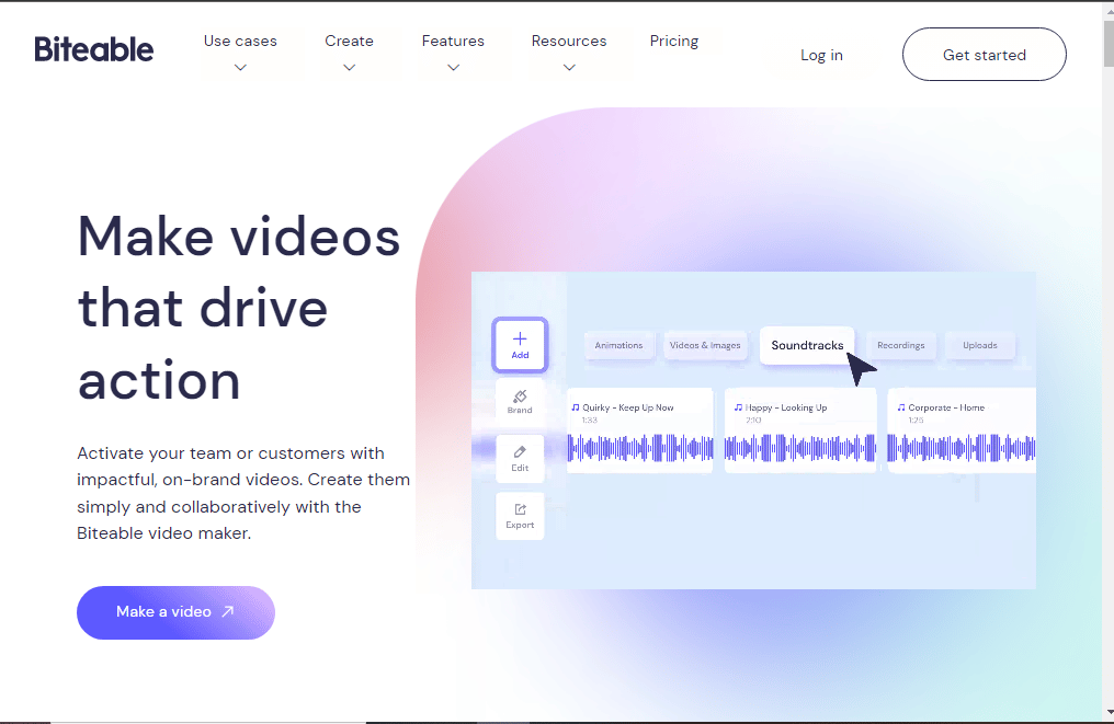 Biteable AI Video Generator: Marketer Review