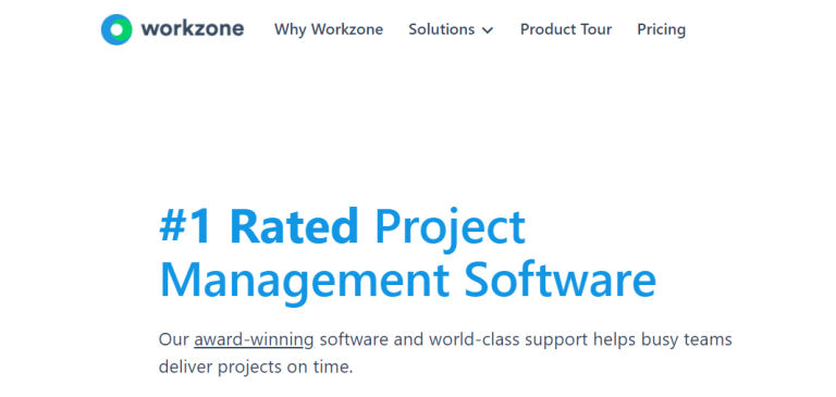 Workzone Project Management Software Review
