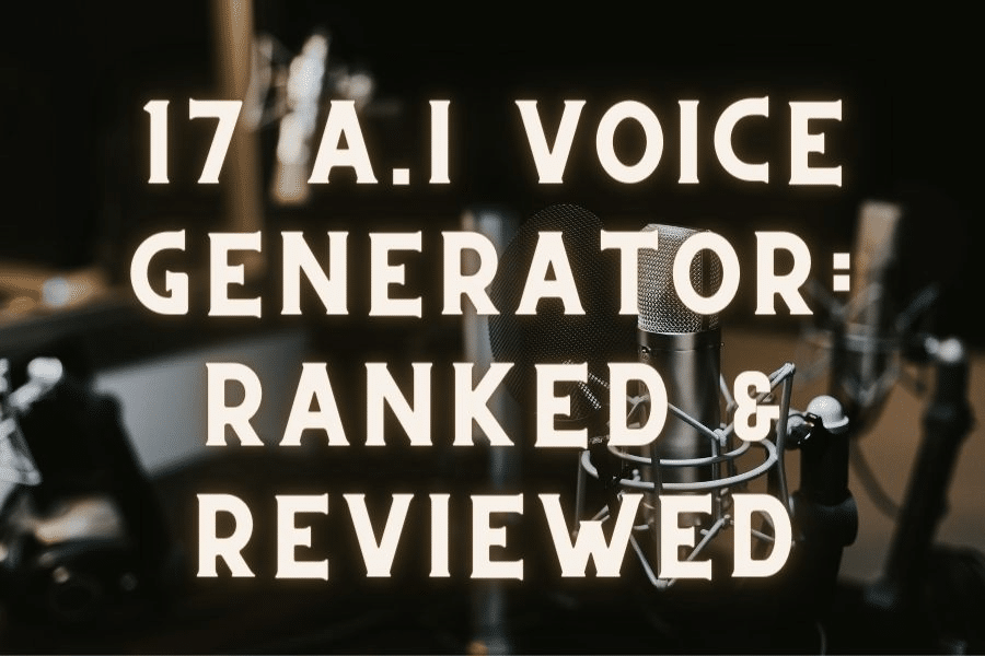 AI Voice generator