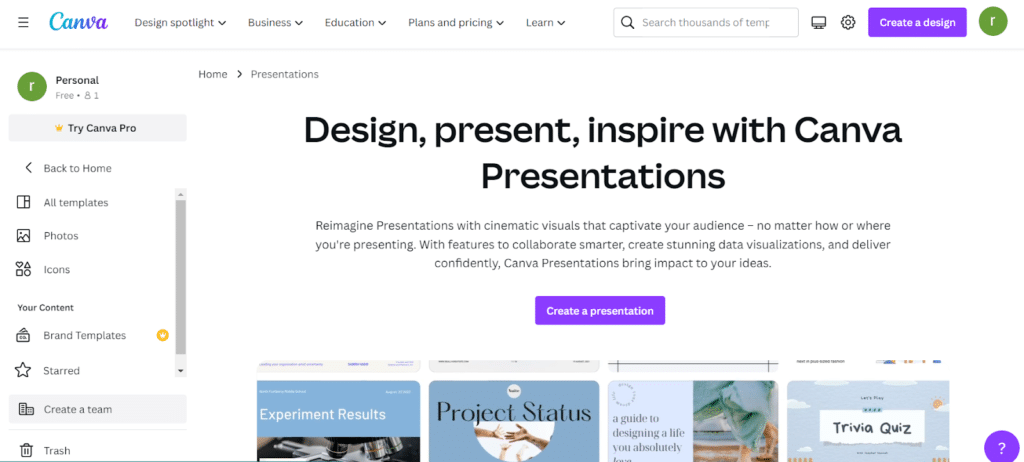 The Ultimate Canva Presentation Tools Review: Create Presentations With Ease