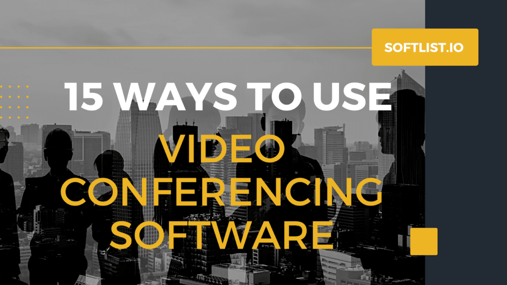 video conferencing software