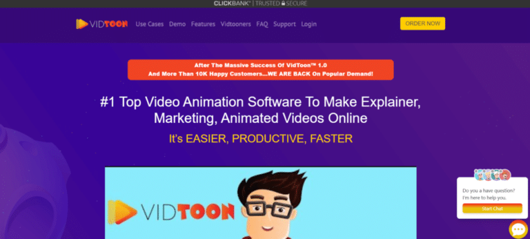 Unlock Creativity With Vidtoon: The Ultimate Video Generator For Stunning Visuals