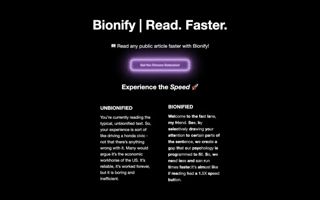 19 Best Bionic Reading Alternatives Softlist.io