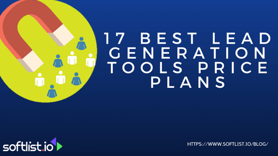 17 Best Lead Generation Tools Price Plans