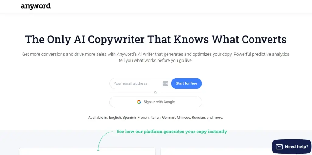 37 of the Best AI-Assisted Writing Tools to Help You Write Better Softlist.io