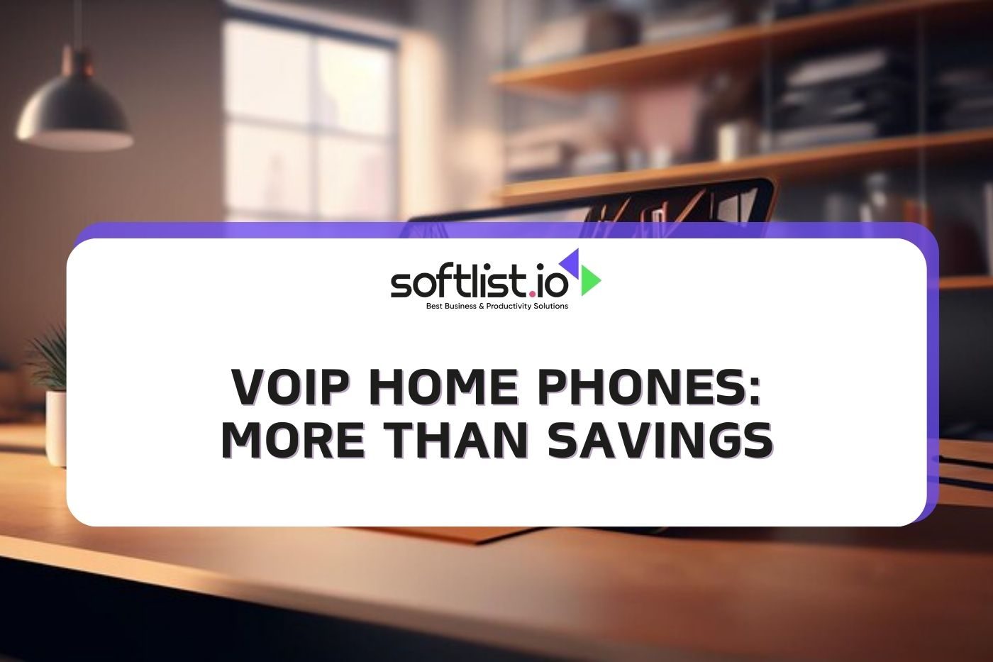 VOIP Home Phones: More Than Savings